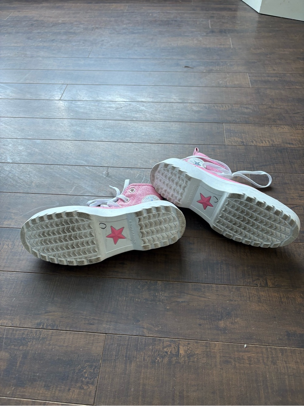 Converse Chuck Taylor Lugged Lift platform pink sneakers - Picture 8 of 13